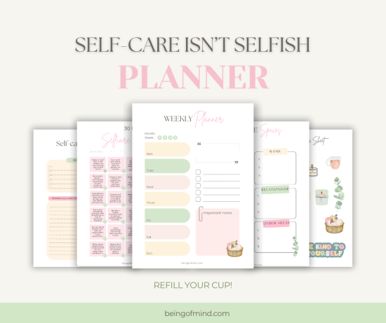 Self-Care Isn't Selfish Planner